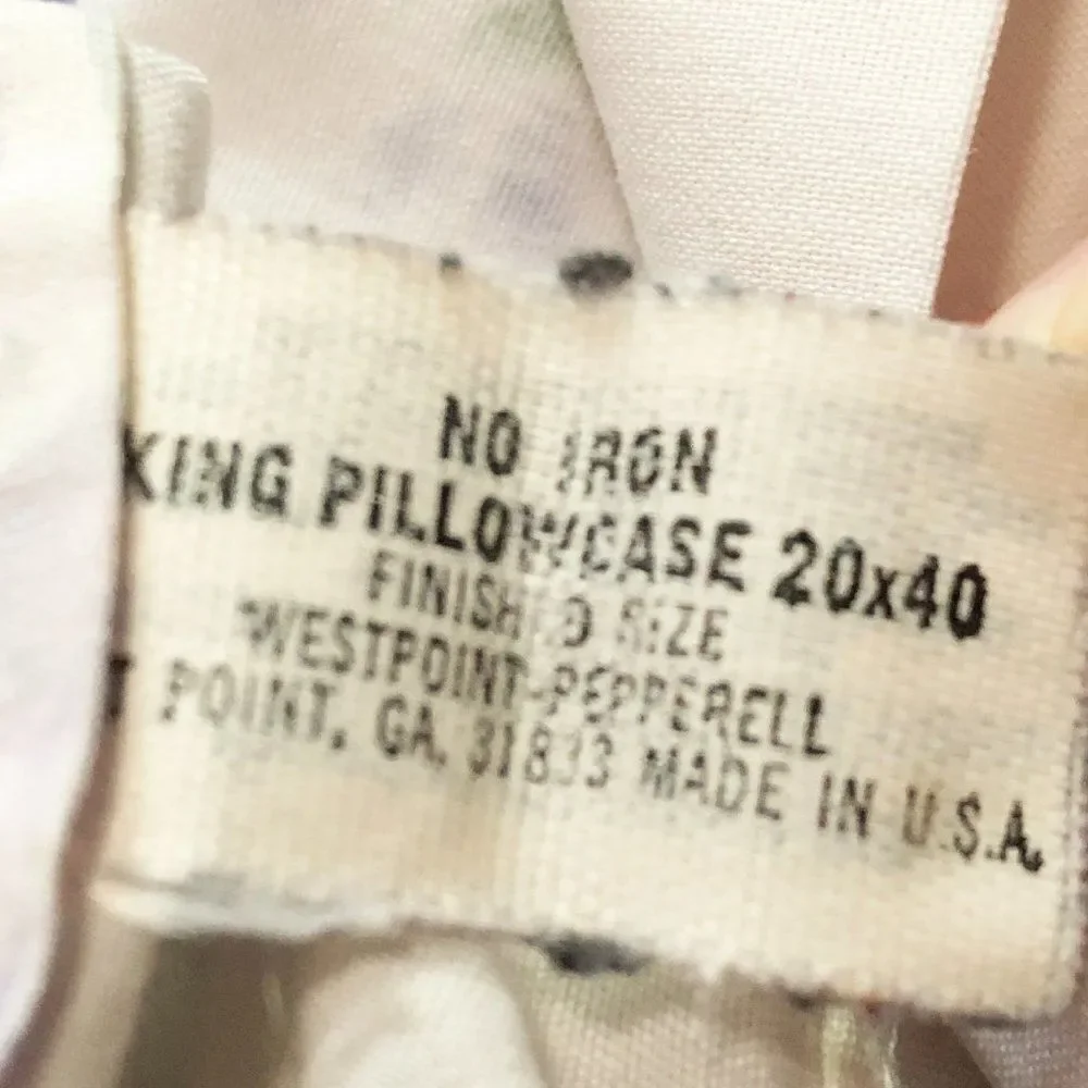 🔮 5/$25 Vintage Purple‎ Flowers King Pillowcases